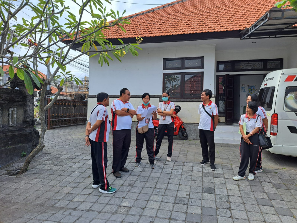 KUNJUNGAN TIM BAPEDA KABUPATEN BADUNG KE PUSTU TIBUBENENG